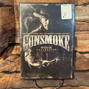 Gunsmoke Movie Collection 3-DVD Set: Return to Dodge Last Apache To Last Man New